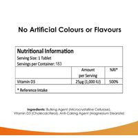 New Leaf  D3 Tablets